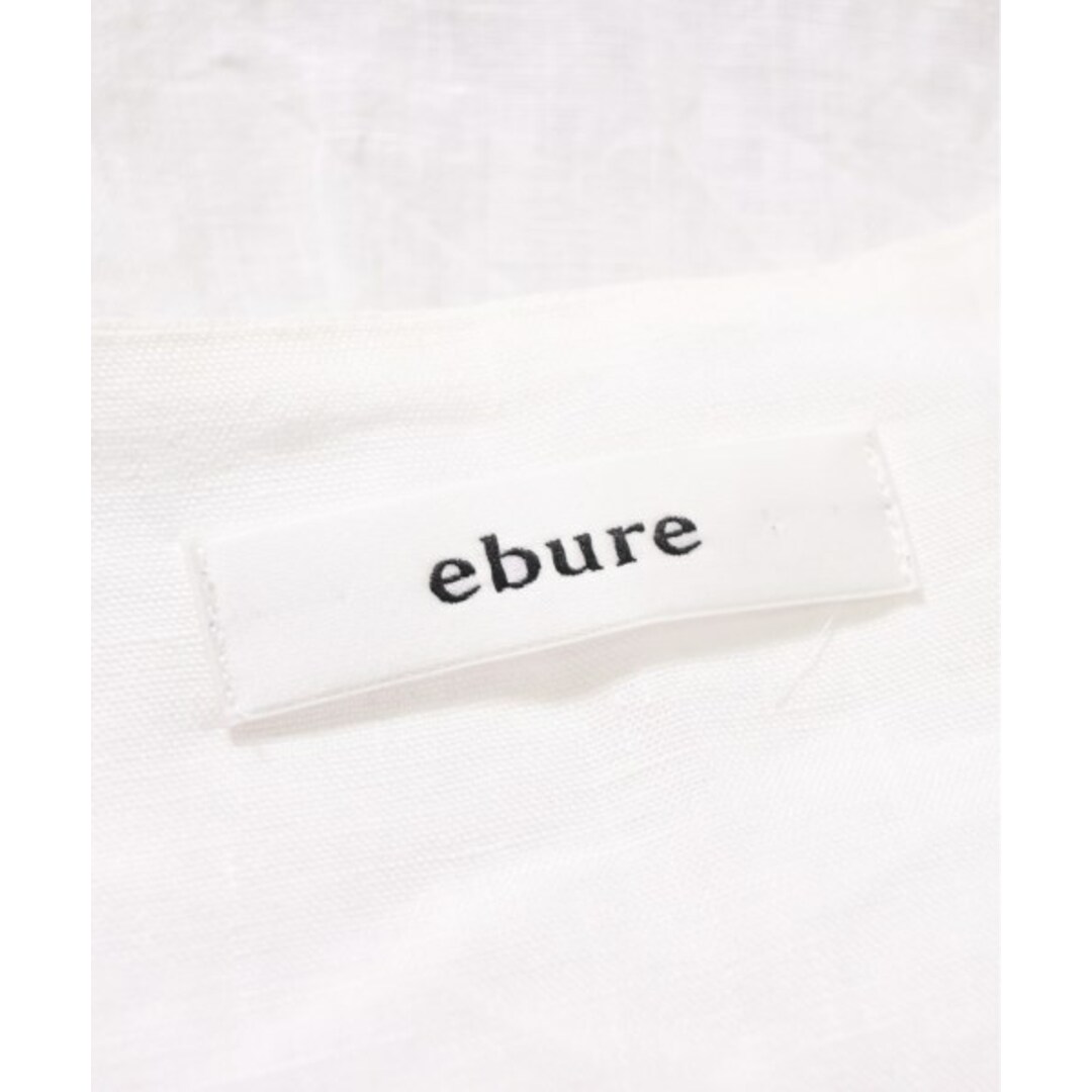 ebure エブール ブラウス 38(M位) 白