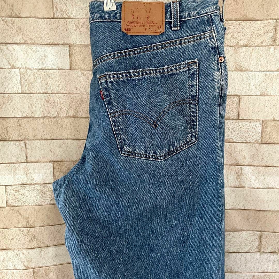 LeviLevi's リーバイス デニム 550 USA製 ブルー 40×32