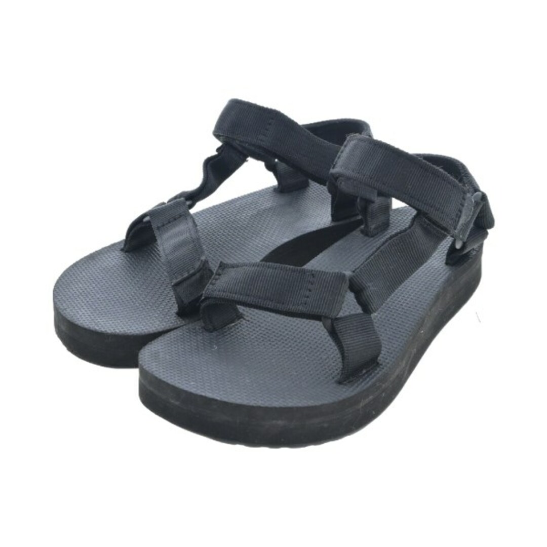 Teva(テバ)のTeva テバ サンダル -(23cm位) 黒 【古着】【中古】 レディースの靴/シューズ(サンダル)の商品写真