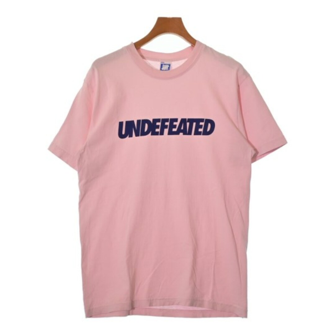 UNDEFEATED(アンディフィーテッド)のUNDEFEATED アンディフィーテッド Tシャツ・カットソー M ピンク 【古着】【中古】 メンズのトップス(Tシャツ/カットソー(半袖/袖なし))の商品写真