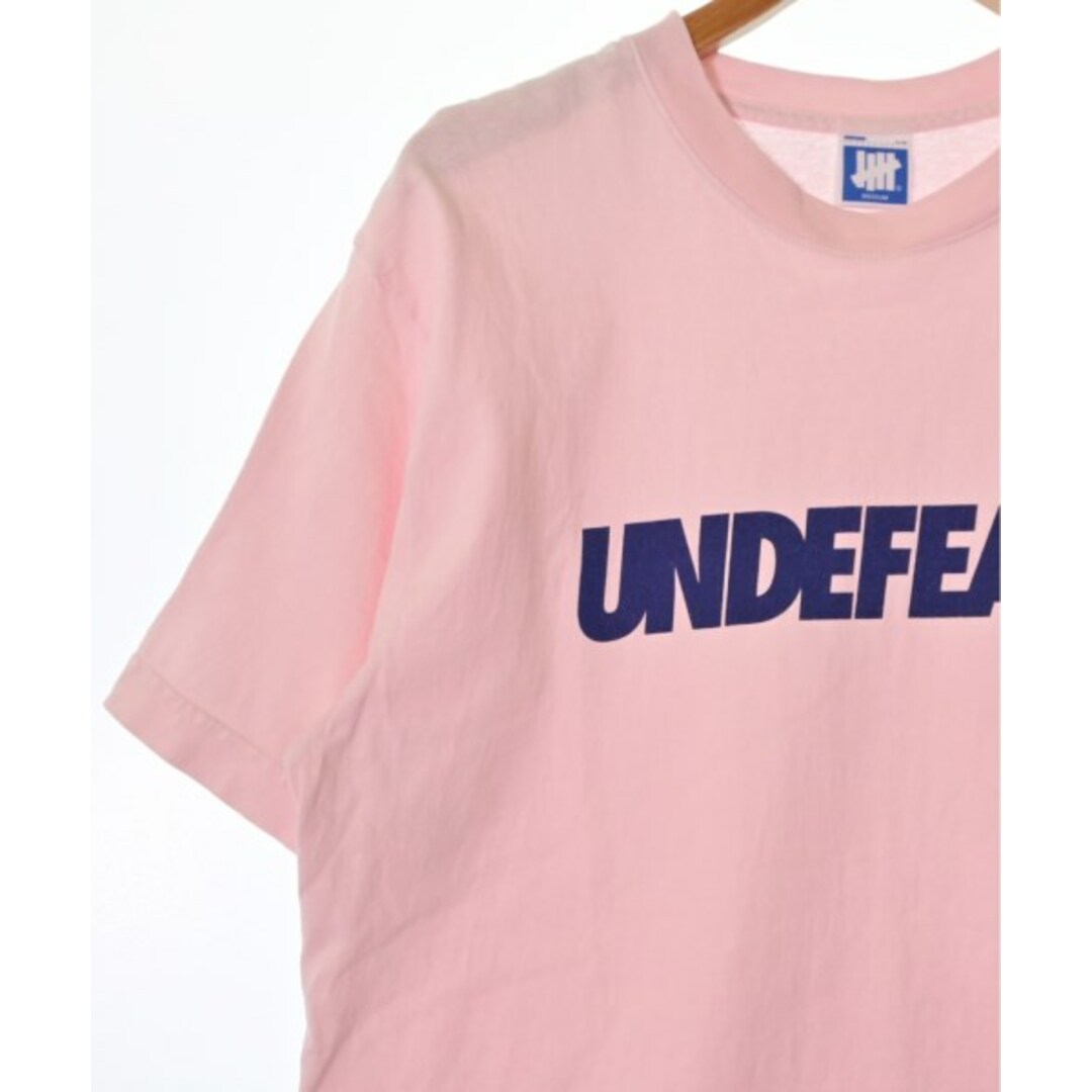 UNDEFEATED(アンディフィーテッド)のUNDEFEATED アンディフィーテッド Tシャツ・カットソー M ピンク 【古着】【中古】 メンズのトップス(Tシャツ/カットソー(半袖/袖なし))の商品写真