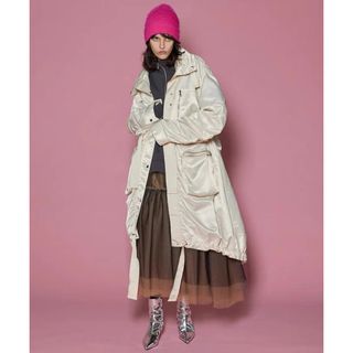 Big Collar Mods Coat/ビックカラーモッズコート