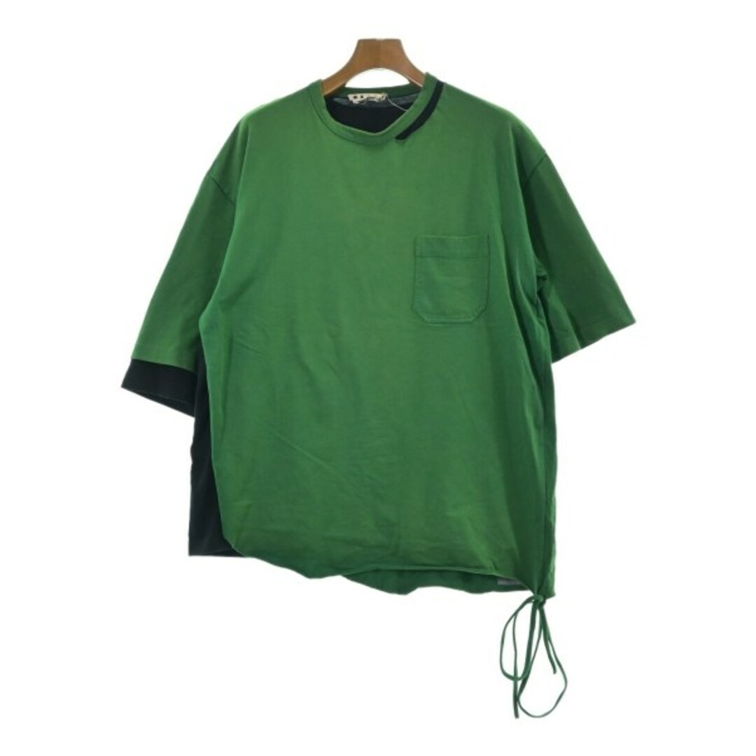 MARNI マルニ Tシャツ・カットソー 46(M位) 緑半袖柄