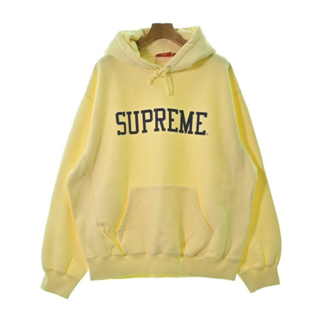 《希少カラー》シュプリーム supreme☆パーカー XL イエロー P546