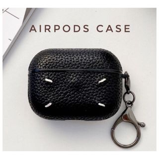 Airpods pro case ケース エアポッズ 刺繍(ヘッドフォン/イヤフォン)