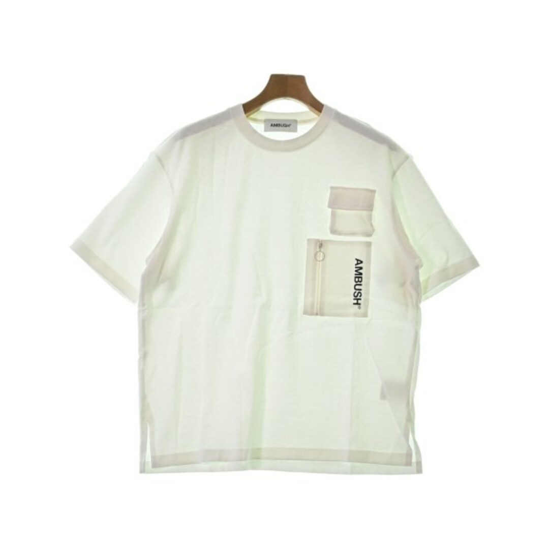 AMBUSH アンブッシュ Tシャツ・カットソー 1(S位) 白無しネック