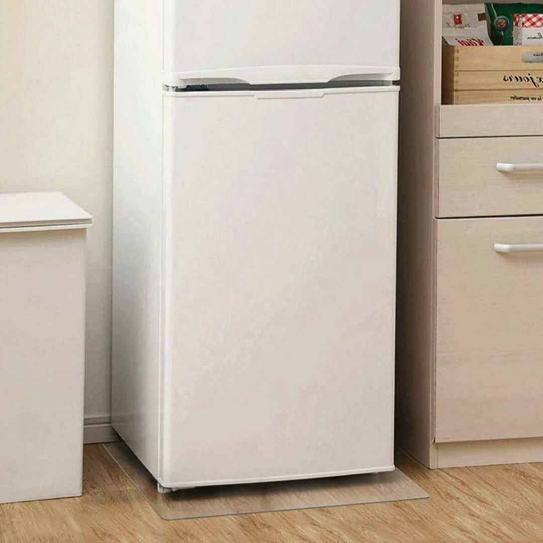 冷蔵庫 マット 透明 傷防止マット XMサイズ 70×70cm 〜600Lクラス