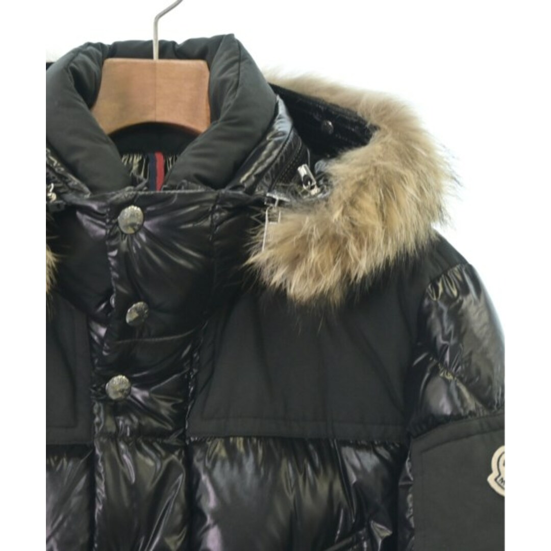 MONCLER(モンクレール)のMONCLER モンクレール ダウンジャケット/ダウンベスト 0(XS位) 黒 【古着】【中古】 メンズのジャケット/アウター(ダウンジャケット)の商品写真