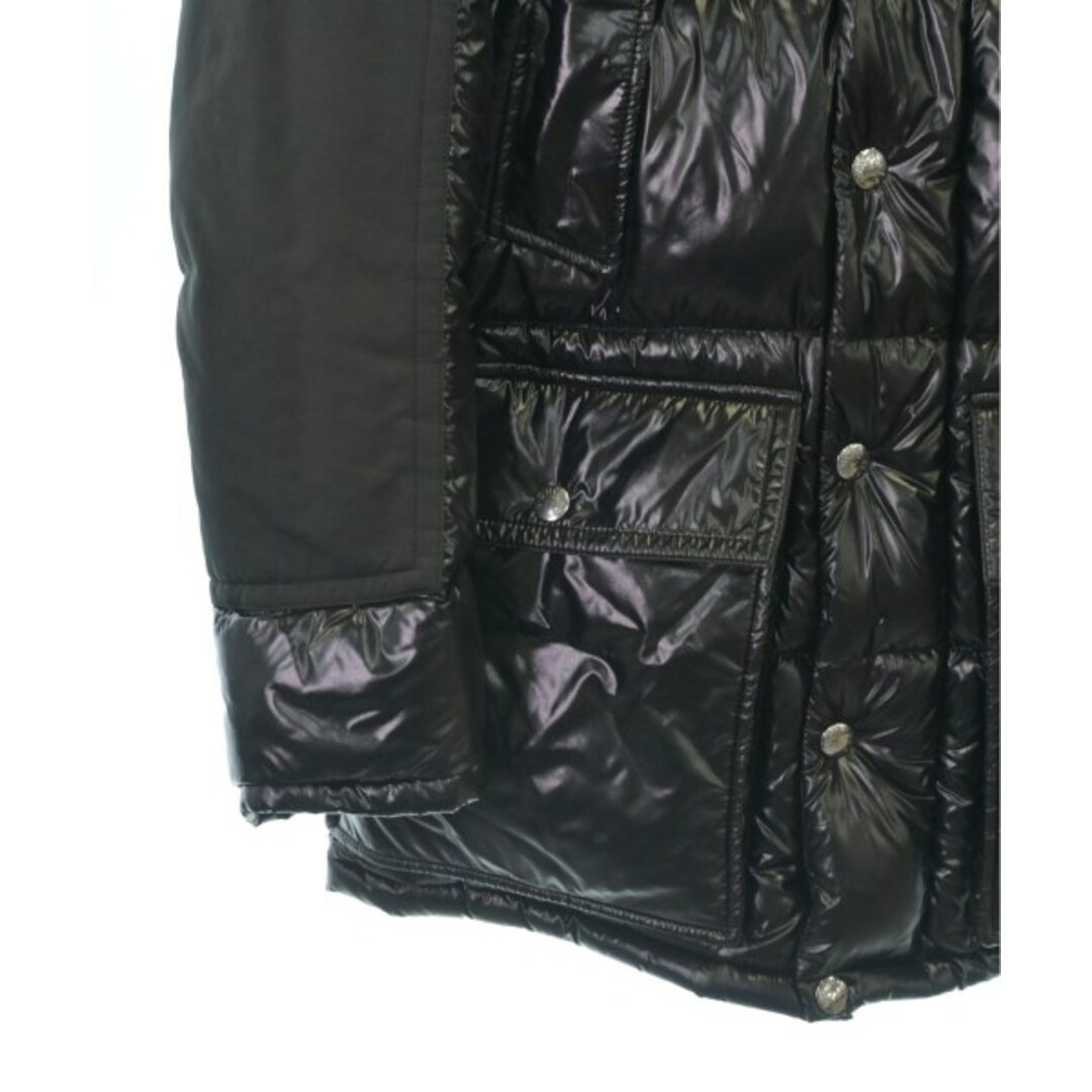 MONCLER(モンクレール)のMONCLER モンクレール ダウンジャケット/ダウンベスト 0(XS位) 黒 【古着】【中古】 メンズのジャケット/アウター(ダウンジャケット)の商品写真