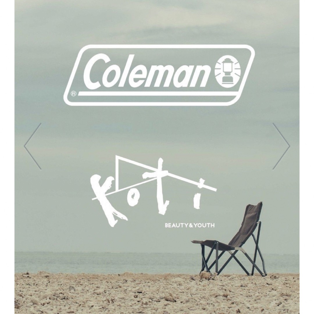 Coleman   新品2個セットコールマンkoti BEAUTY&YOUTH>COZY CHAIRの