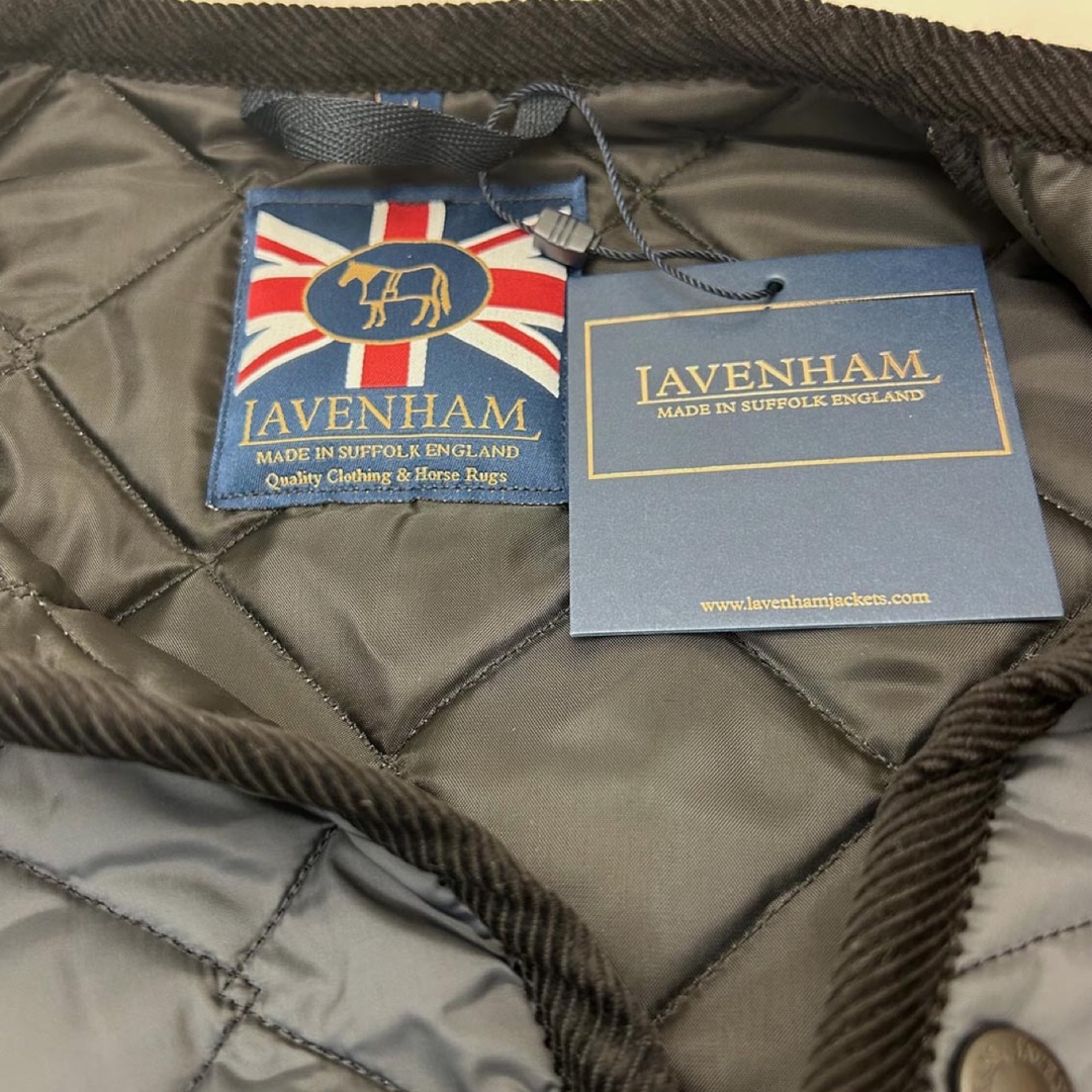 LAVENHAM - 新品ラベンハム メンズ ベスト THORNHAM MENS ブラック L