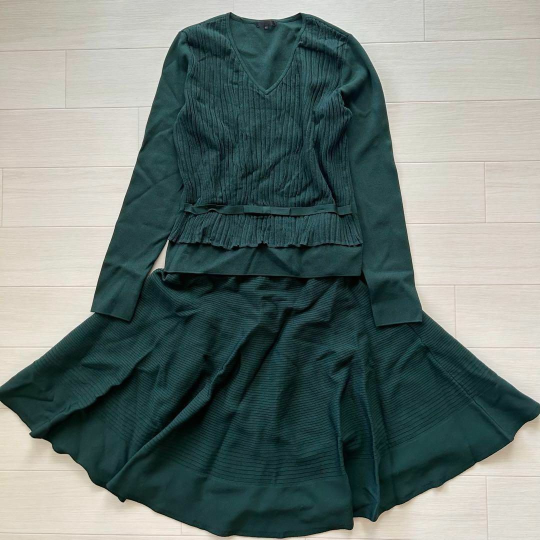 トゥービーシック ニット セットアップ トップス スカート 美品 40 Lサイズ | フリマアプリ ラクマ