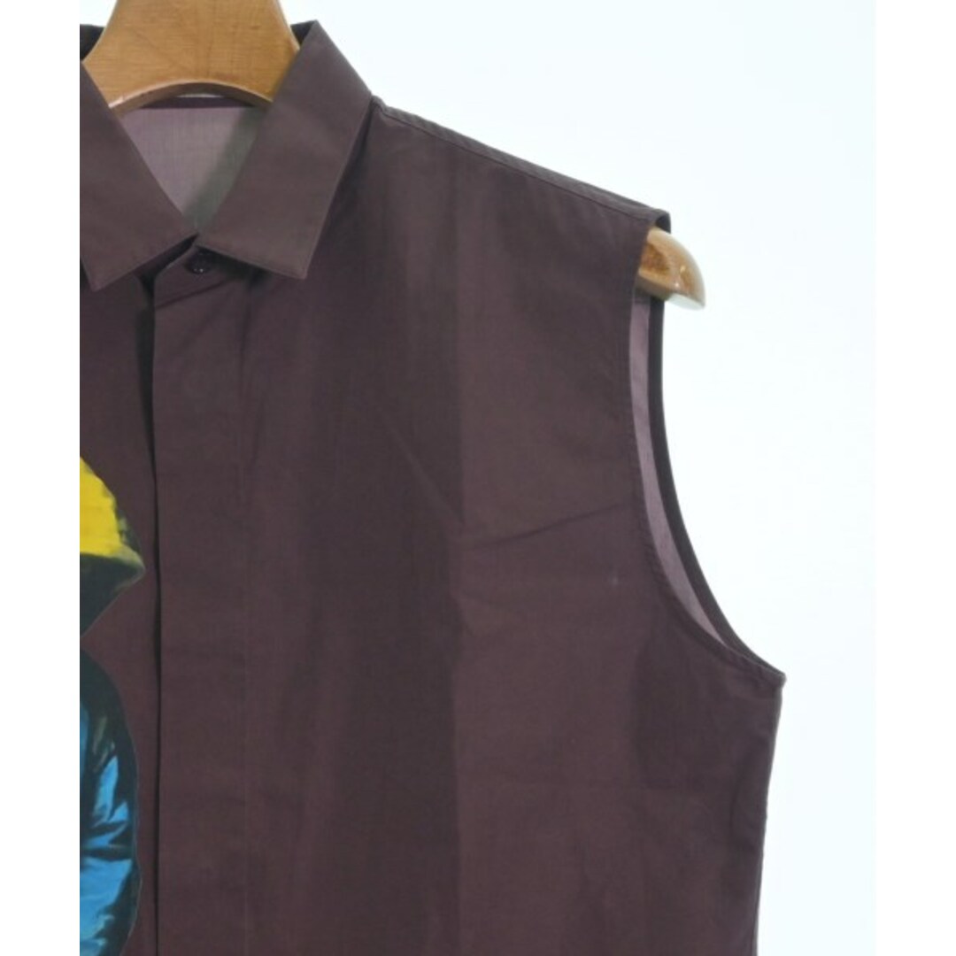 Dior Homme ディオールオム カジュアルシャツ 37(XS位) 紫 【古着】【中古】