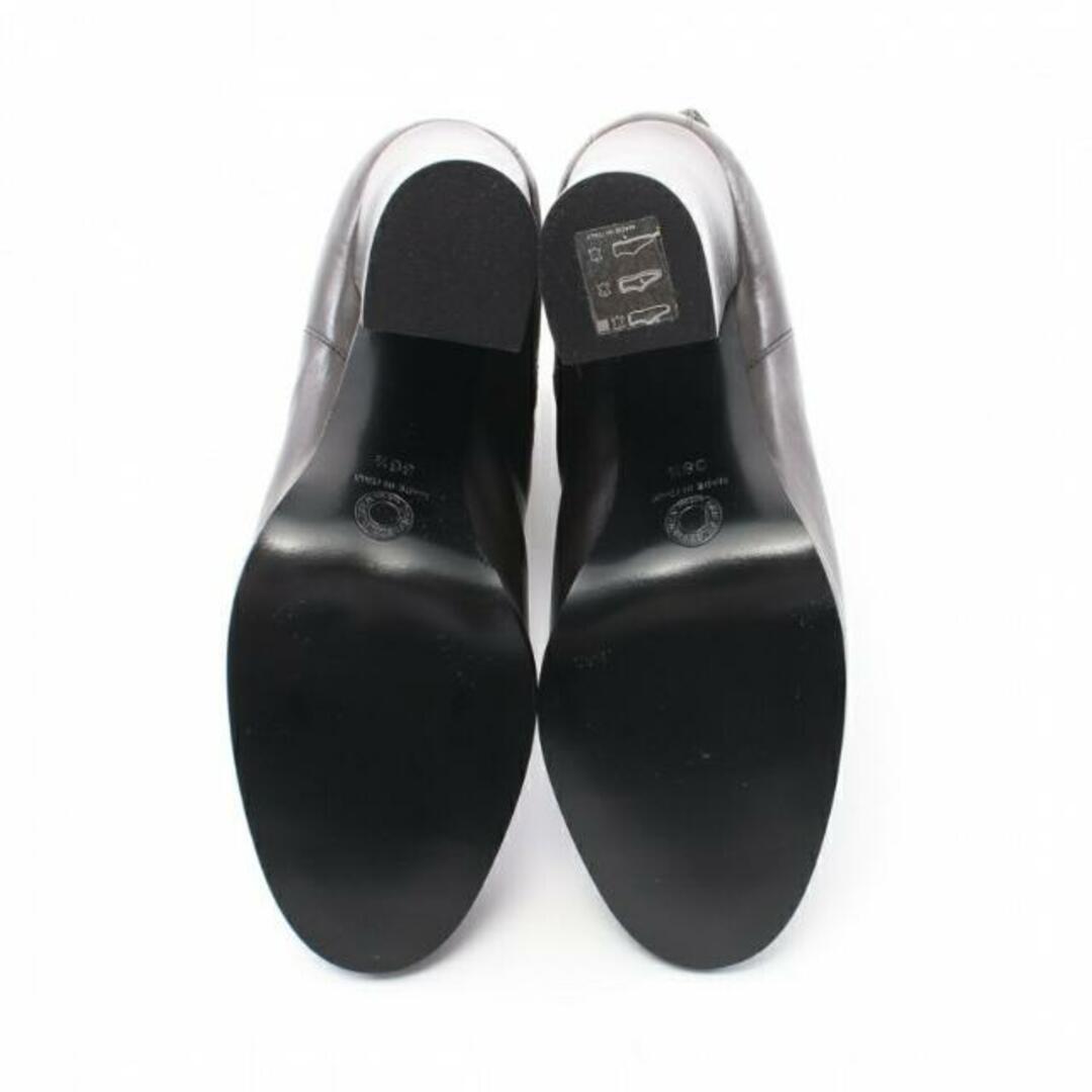 DRIES VAN NOTEN(ドリスヴァンノッテン)の サイドゴアブーツ レザー ダークブラウン ブラック レディースの靴/シューズ(ブーツ)の商品写真