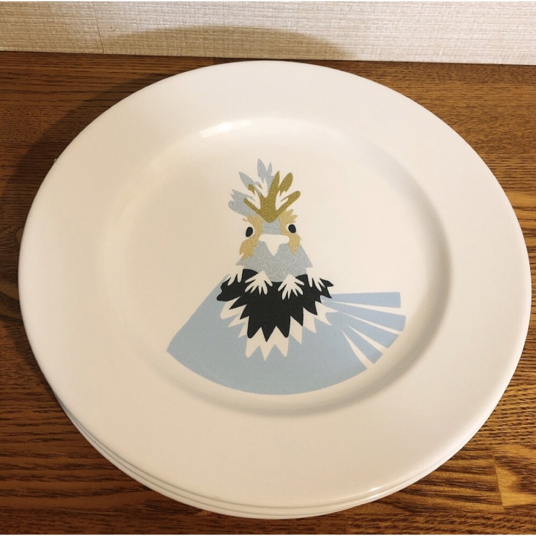 IKEA×マリメッコ BASTUA/バストゥア グラス  お皿 食器4点セット