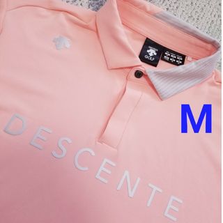 デサント(DESCENTE)のDESCENTEGOLFメンズポロシャツM(ウエア)