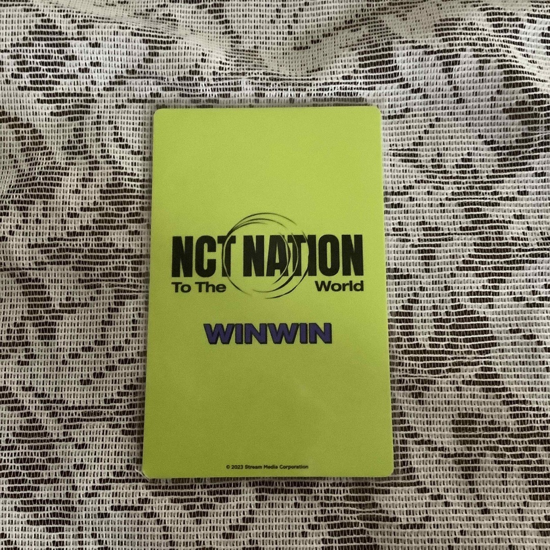 NCT NATION ランダムトレカ　ウィンウィン エンタメ/ホビーのCD(K-POP/アジア)の商品写真