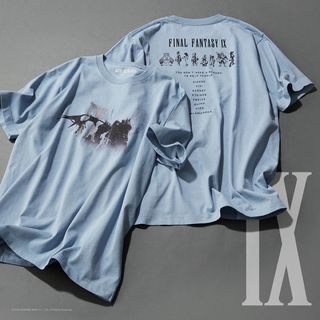 ユニクロ(UNIQLO)のFF9　Lサイズ　ファイナルファンタジー35周年UT　ユニクロコラボTシャツ(Tシャツ/カットソー(半袖/袖なし))