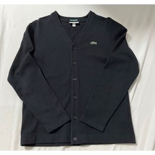 ラコステ(LACOSTE)のラコステ カーディガン ブラック(カーディガン)