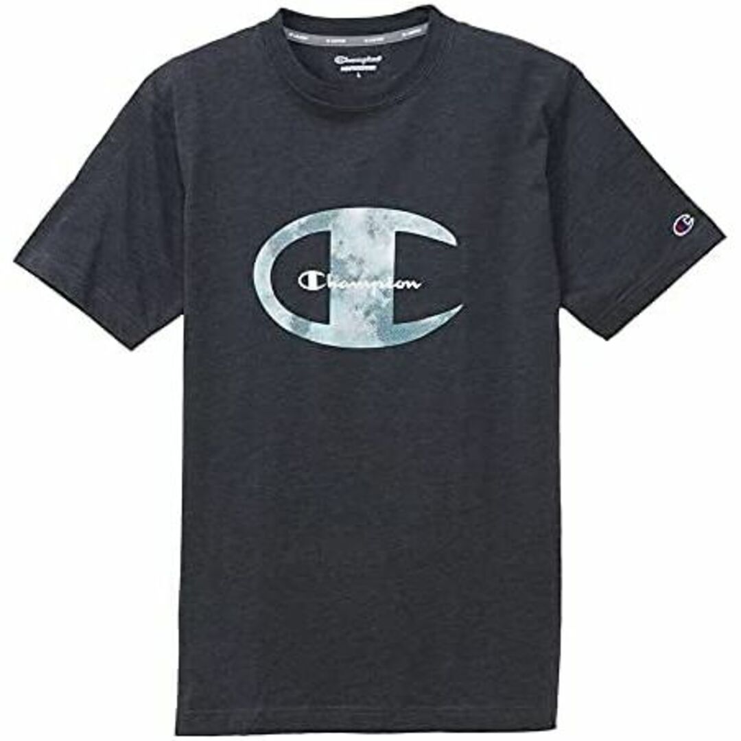 Champion(チャンピオン)のチャンピオン 半袖Tシャツ C3-TS320 ネイビー Mサイズ UVカット メンズのトップス(Tシャツ/カットソー(半袖/袖なし))の商品写真