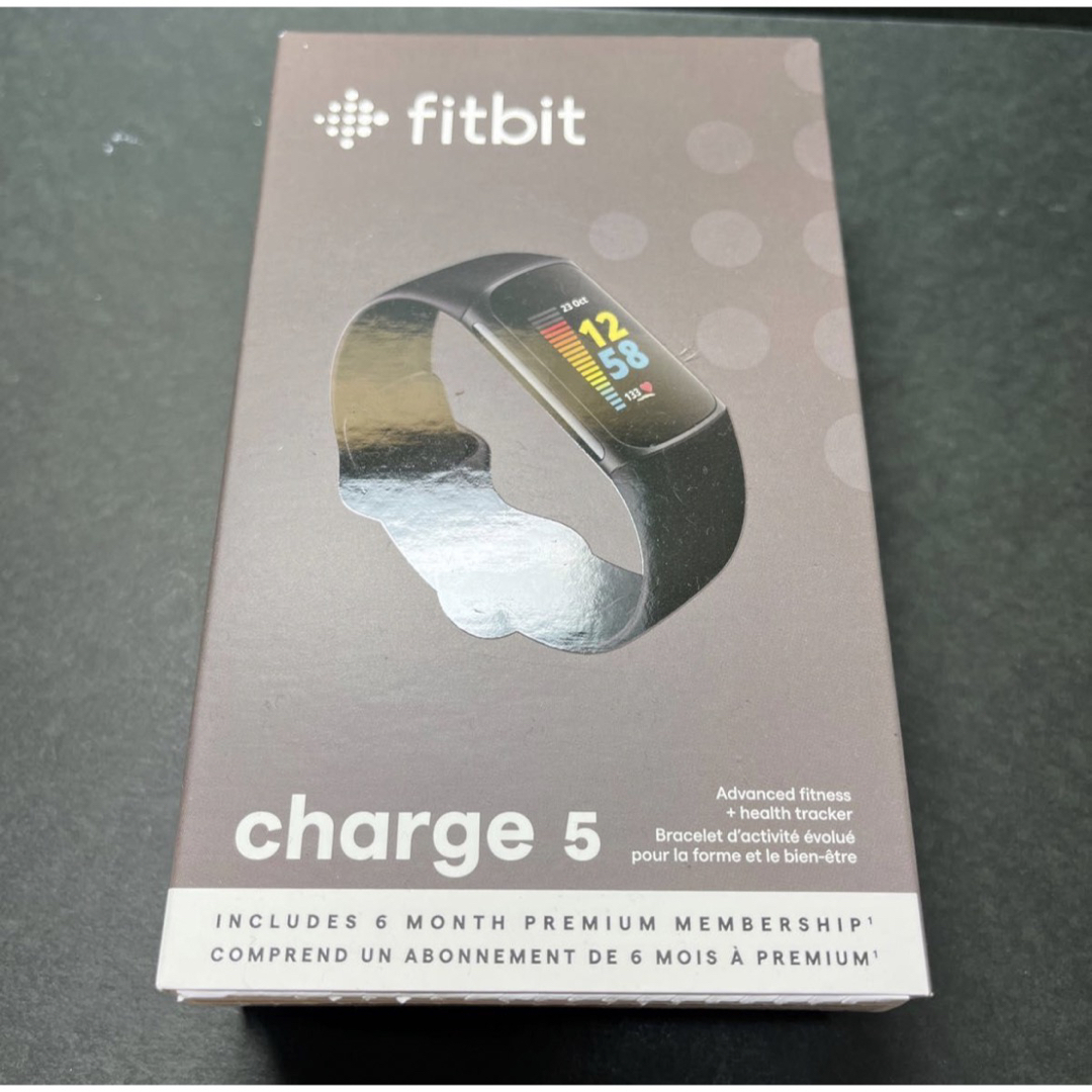 おまけ付き Fitbit Charge 5 ブラック/グラファイト-