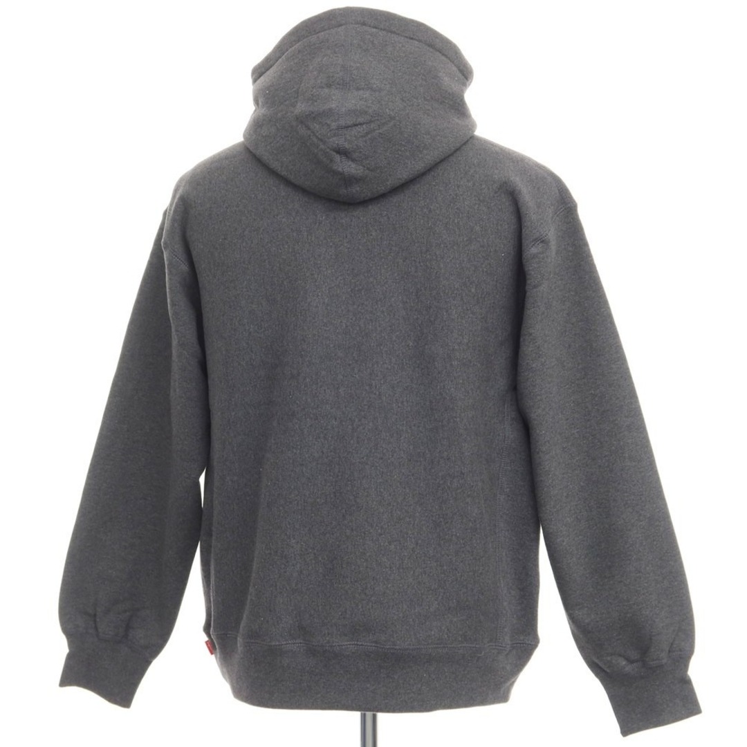 【未使用】シュプリーム Supreme 2021年秋冬 Small Box Hooded Sweatshirt 裏起毛スウェット プルオーバーパーカー ダークグレー【サイズM】【メンズ】