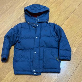 ポロラルフローレン(POLO RALPH LAUREN)の値下げ　Ralph Lauren キッズ　ダウン　ネイビー　110cm(ジャケット/上着)