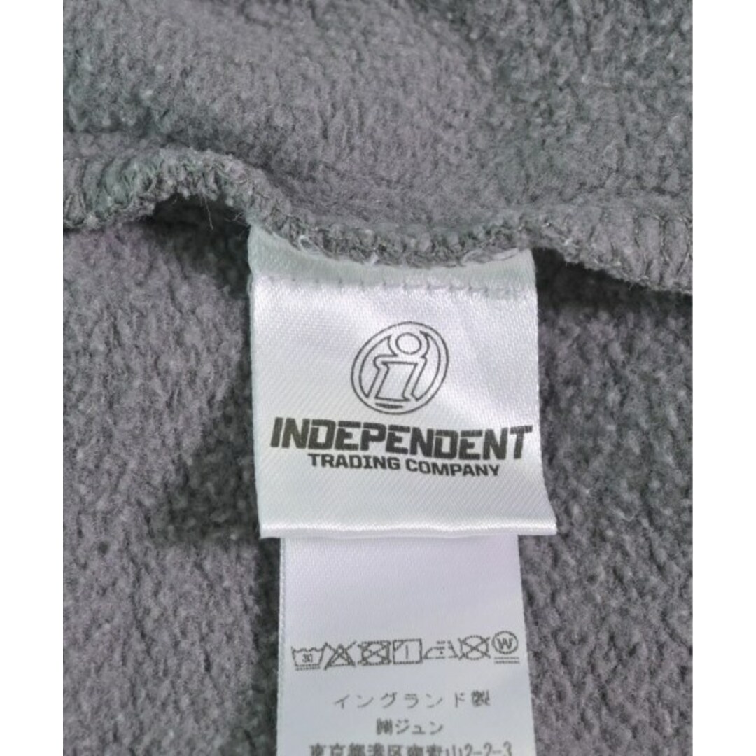 INDEPENDENT(インディペンデント)のINDEPENDENT インディペンデント パーカー M グレー 【古着】【中古】 メンズのトップス(パーカー)の商品写真