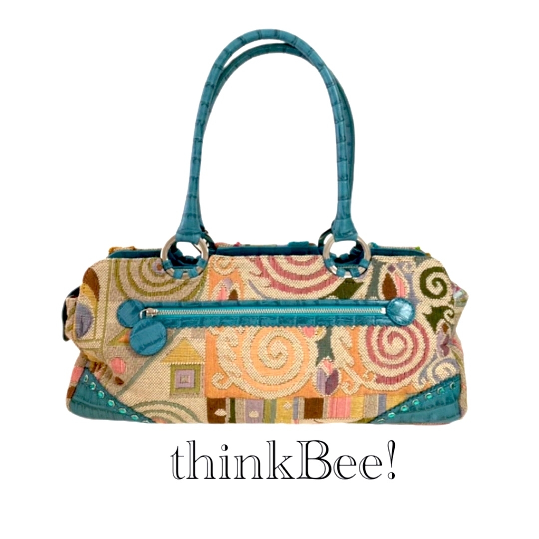 【新品未使用♡】thinkBee! シンクビー　クリムトスペシャル✨　クロコ