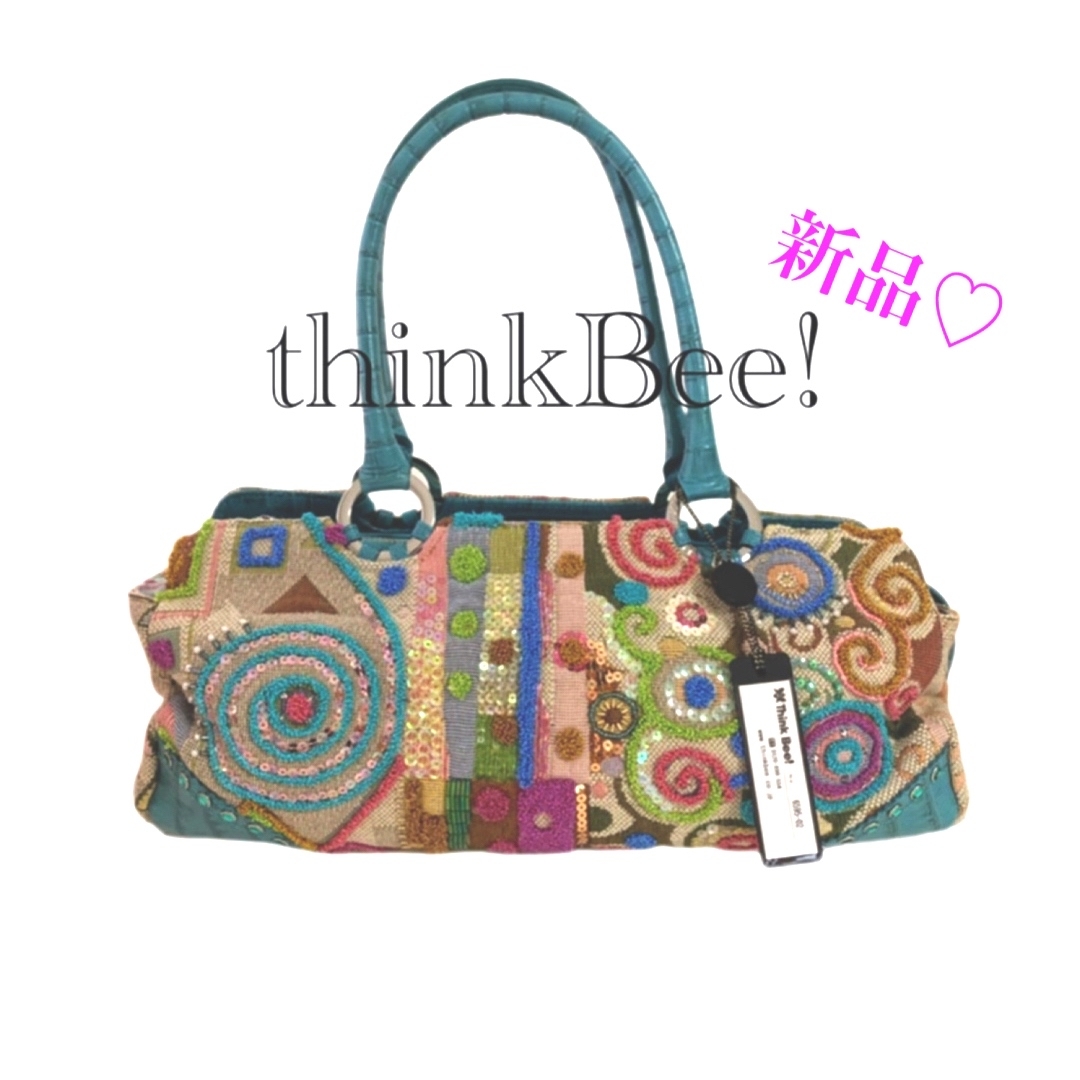 【新品未使用♡】thinkBee! シンクビー　クリムトスペシャル✨　クロコ