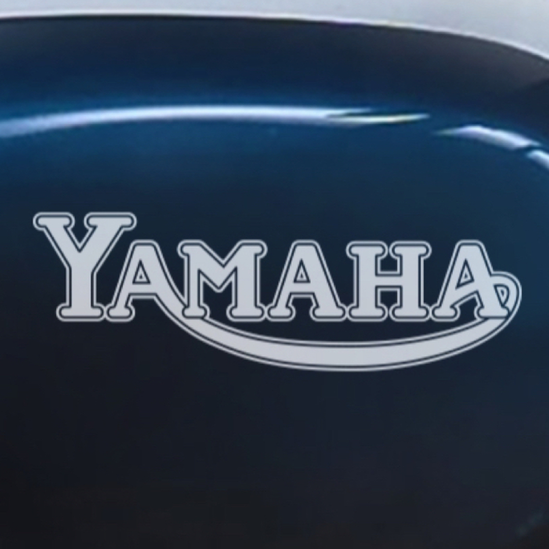 ヤマハ(ヤマハ)の選べる11色！ヤマハ　オリジナルステッカー　2枚セット　タンク　カスタム 自動車/バイクのバイク(ステッカー)の商品写真