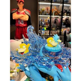 ポケモン 樹脂フィギュア ガレージキット ゴルダック コダック