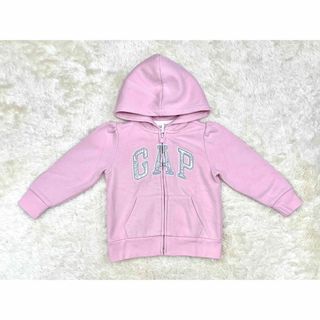 ギャップ(GAP)のギャップ　GAP キッズ　パーカー　トレーナー　ピンク　105(ジャケット/上着)