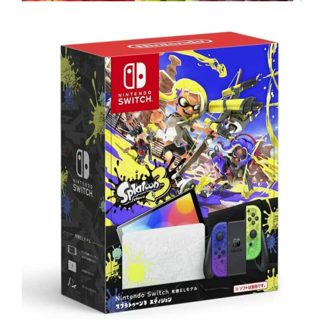 新品Nintendo Switch 有機ELモデル スプラトゥーン3エディション