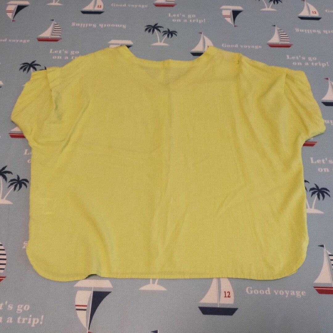 新品☆パーリーゲイツ 半袖 Tシャツ☆ライムイエロー☆Mサイズ