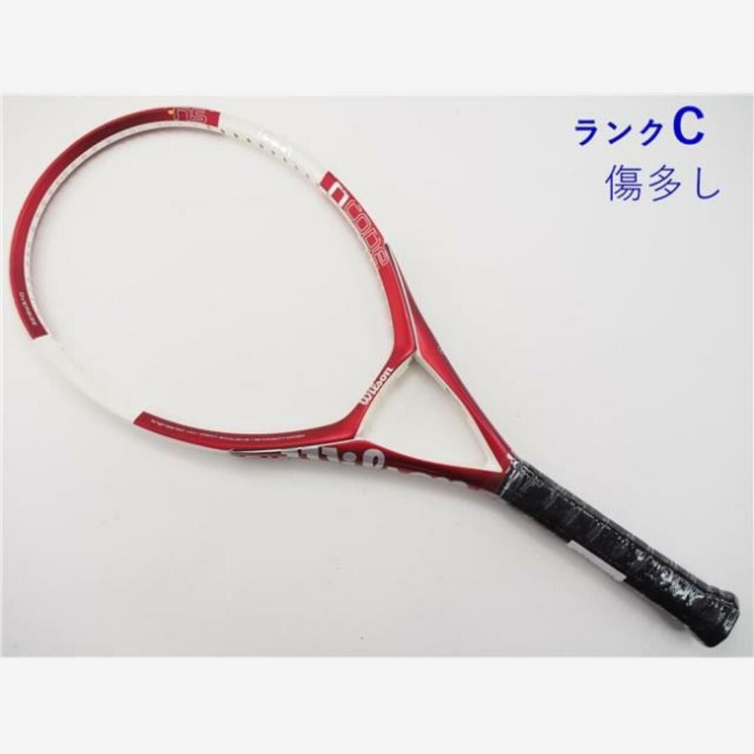 中古 テニスラケット ウィルソン エヌ5 110 2004年モデル (G3)WILSON n5 110 2004 | フリマアプリ ラクマ