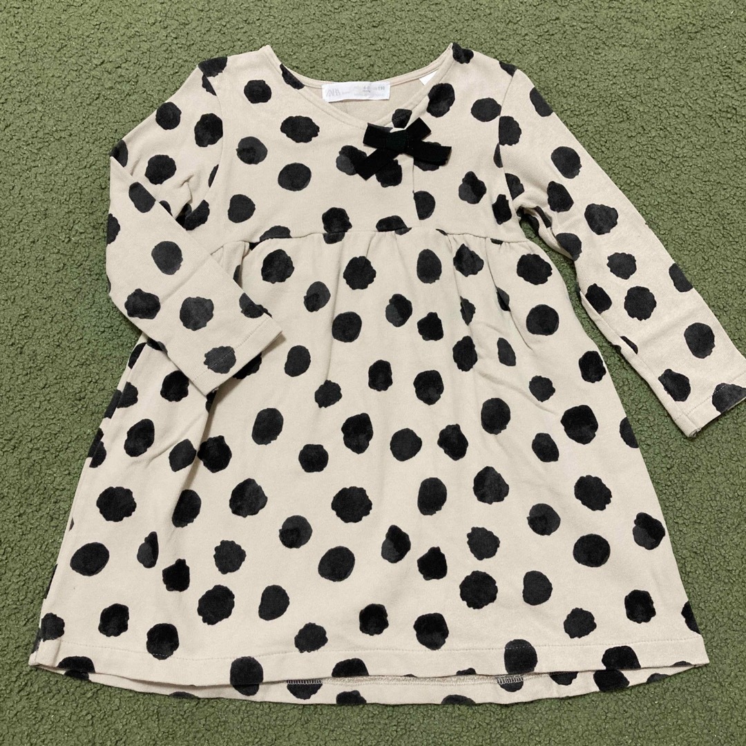 ZARA KIDS(ザラキッズ)のZARA ザラ　ワンピース　チュニック　110 キッズ/ベビー/マタニティのキッズ服女の子用(90cm~)(ワンピース)の商品写真