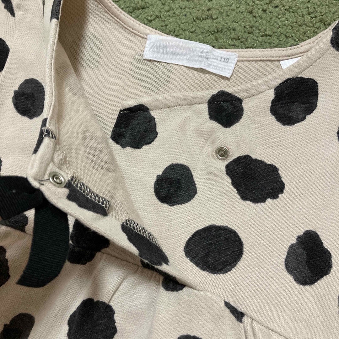 ZARA KIDS(ザラキッズ)のZARA ザラ　ワンピース　チュニック　110 キッズ/ベビー/マタニティのキッズ服女の子用(90cm~)(ワンピース)の商品写真