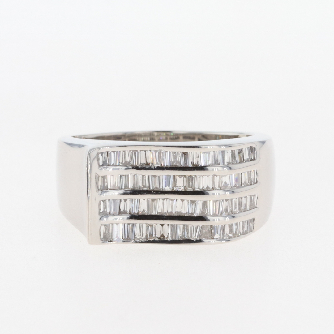 メレダイヤ デザインリング 11.5号 Pt900 - リング(指輪)