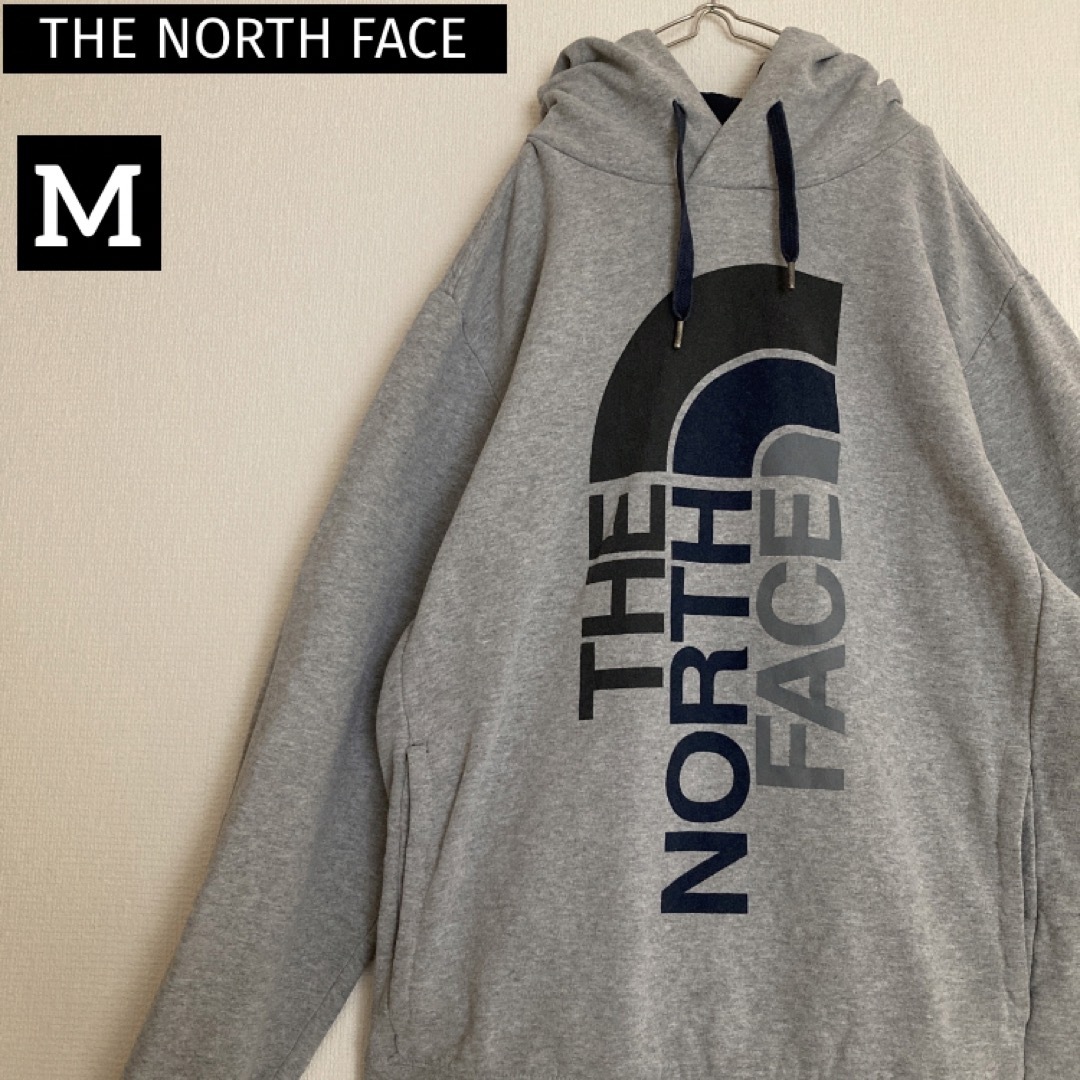 THE NORTH FACEザノースフェイスパーカーフーディープルオーバーグレー