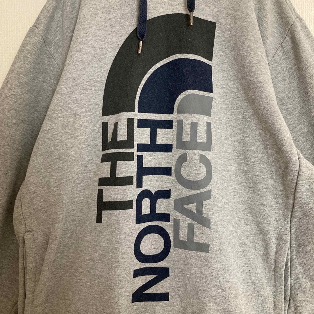 THE NORTH FACEザノースフェイスパーカーフーディープルオーバーグレー 4