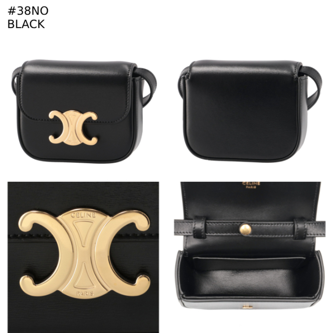CELINE - セリーヌ CELINE ショルダーバッグ MINI TRIOMPHE CELINE - セリーヌ CELINE ショルダーバッグ MINI TRIOMPHE