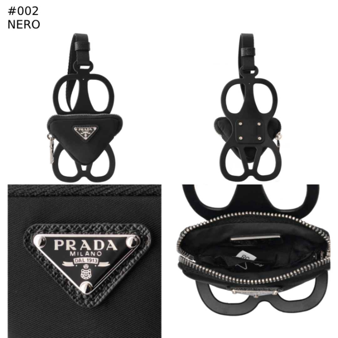 PRADA - プラダ PRADA スマホホルダー トライアングルロゴ PRADA - プラダ PRADA スマホホルダー トライアングルロゴ