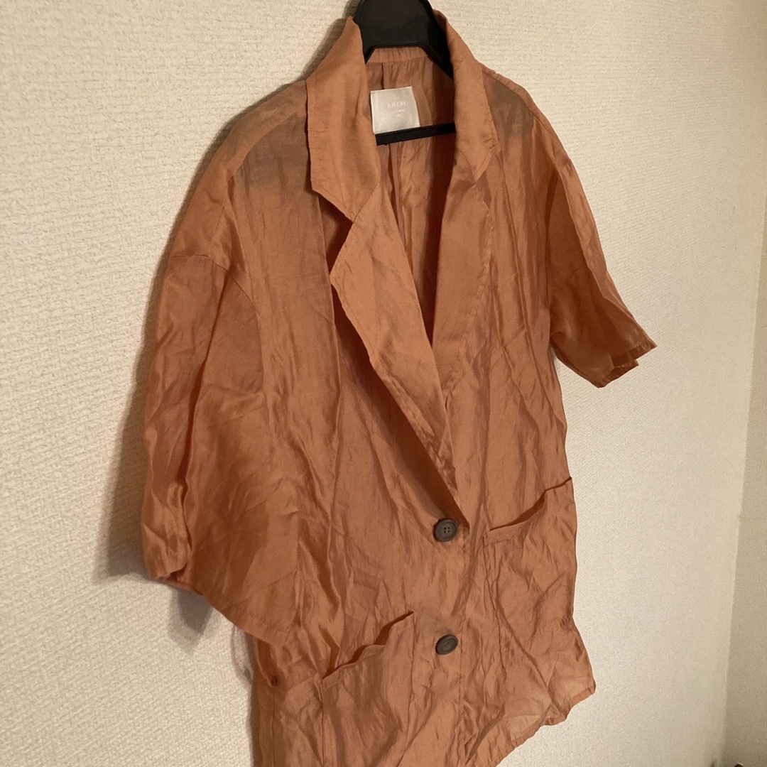 Ameri VINTAGE(アメリヴィンテージ)のameri vintage シースルージャケット上下セットアップ オールインワン レディースのレディース その他(セット/コーデ)の商品写真