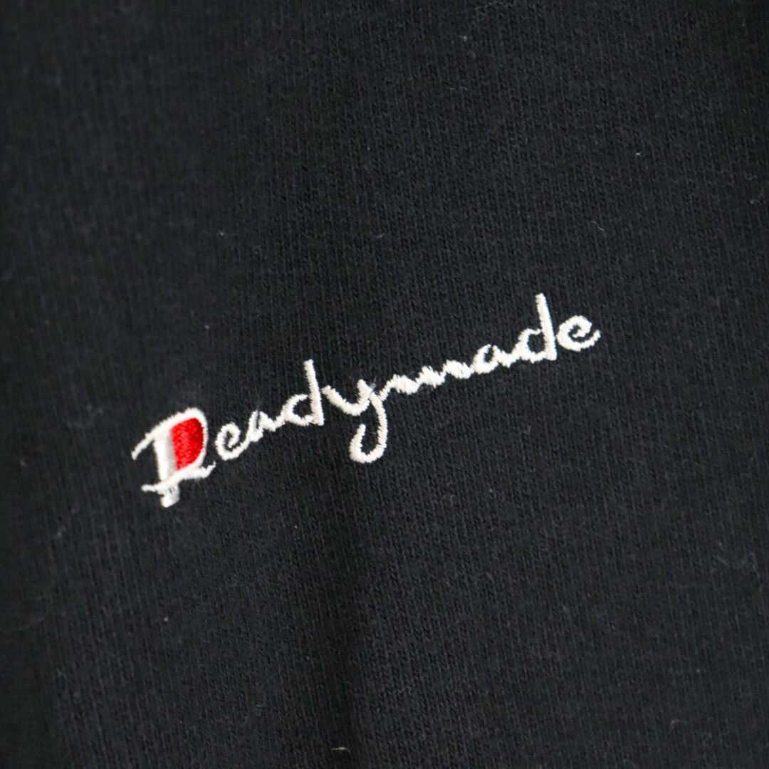 READY MADE レディメイド PIONCHAM Sweat Pants ロゴ刺繍スウェットパンツ ブラック RE-CO-BK-00-00-146