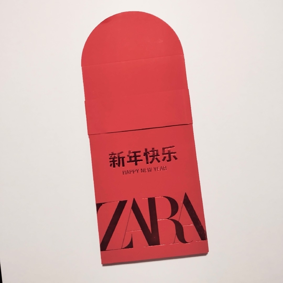 ZARA(ザラ)の【非売品/ノベルティ】ZARA 紅包（新正月のポチ袋）6枚セット ハンドメイドの文具/ステーショナリー(カード/レター/ラッピング)の商品写真