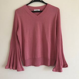 PINOLE - 【美品】ピノーレ　ピンクニット　40 サイズ