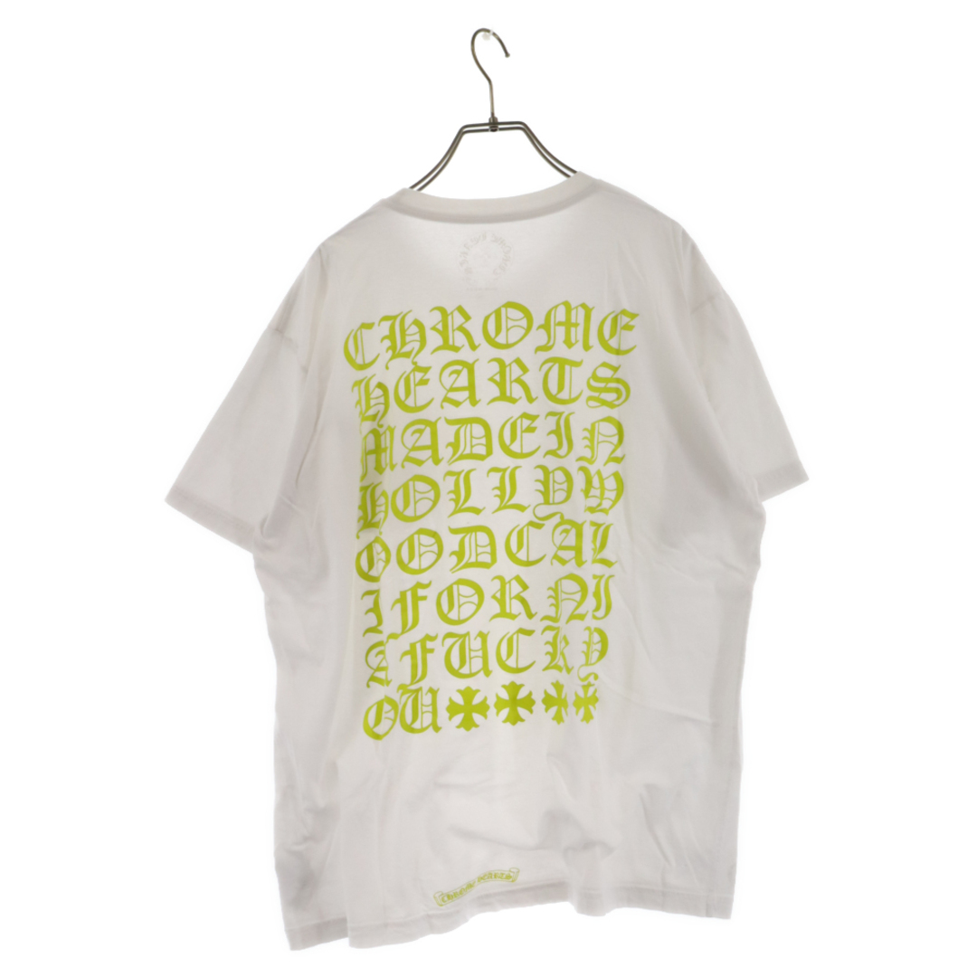 新品☆クロムハーツ FOTI スクロールラベル ロングTシャツ M ホワイト