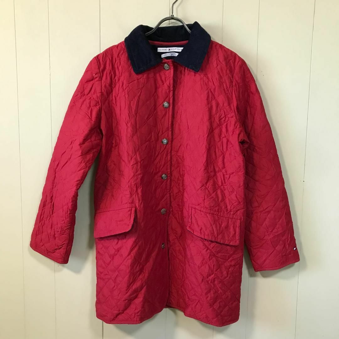 TOMMY HILFIGER - タ29058 古着 TOMMY HILFIGER キルティングコート M