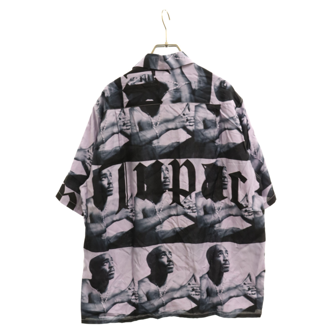 WACKO MARIA ワコマリア TUPAC S/S HAWAIIAN SHIRT 2pac ハワイアンシャツ 半袖シャツ パープル